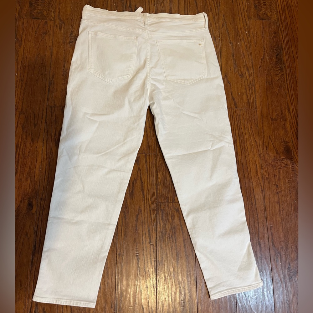 Madewell Women's Cream Jeans - Picture 5 of 12